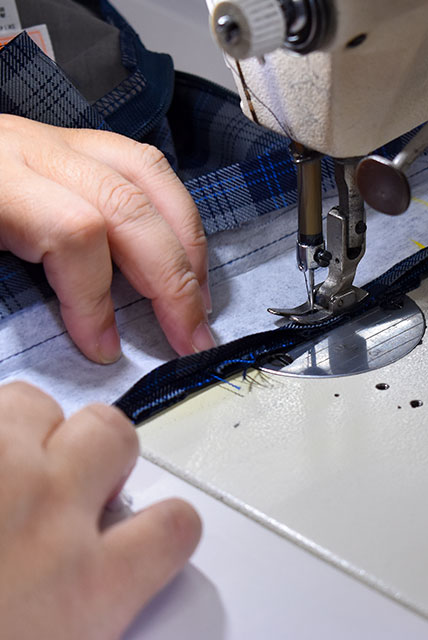 縫製イメージ